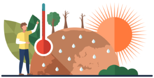 Extreme weersomstandigheden door klimaatverandering