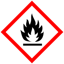 GHS-gevarenpictogram ontvlambaar