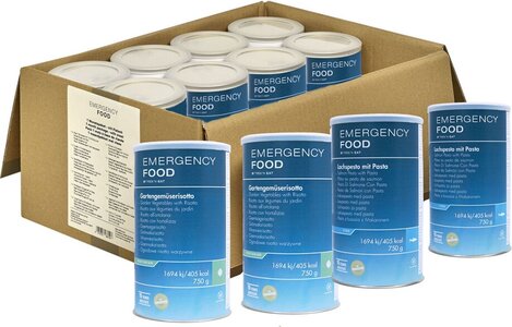 Noodmaaltijden van Emergency Food by Trek’n Eat